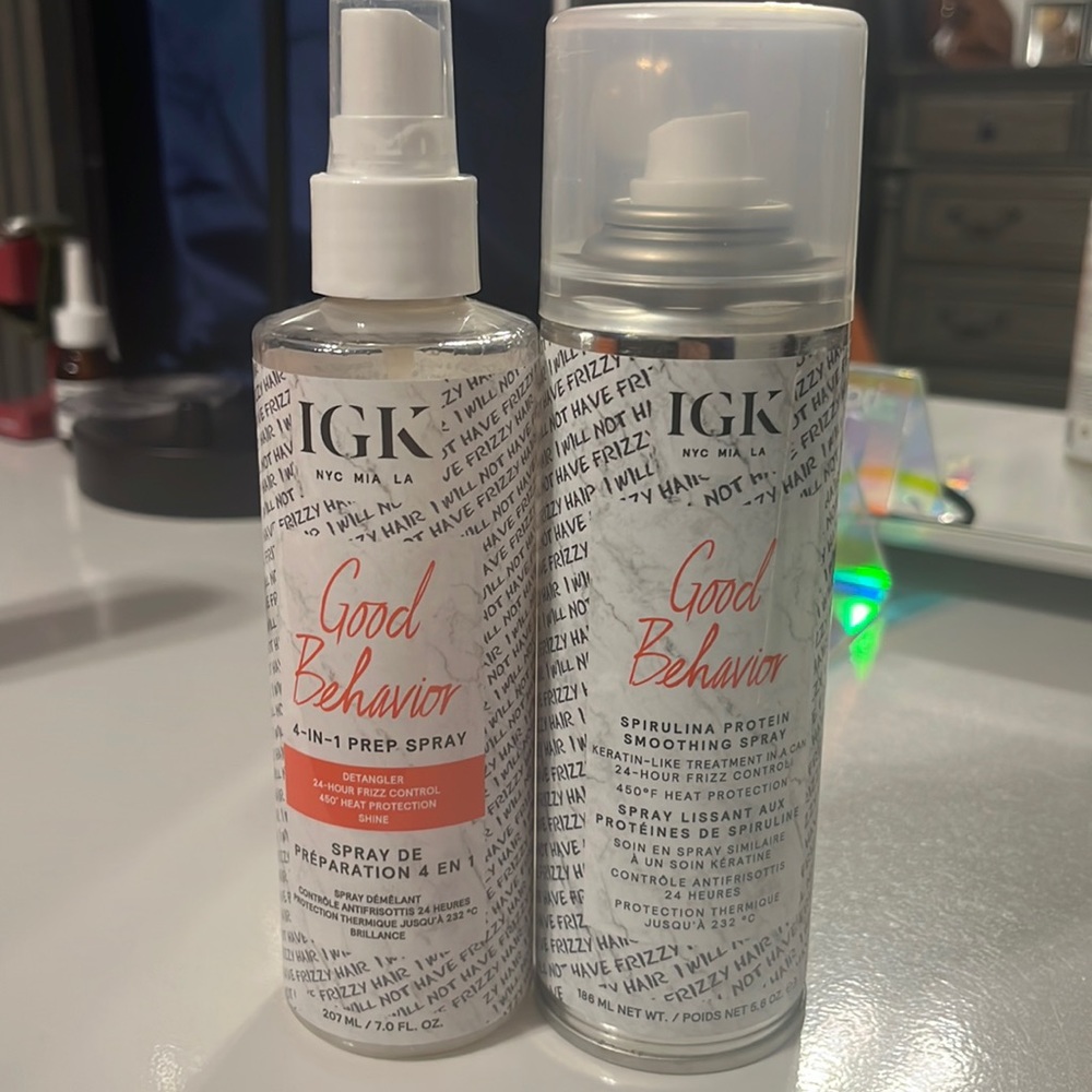 IGK hair products